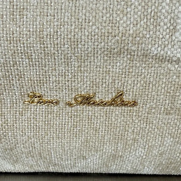 Love Moschino Brown and Cream Wool Snake Doctor Kelly Tote Satchel Bag - Picture 12 of 16